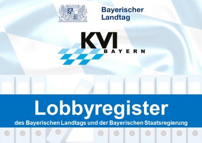 Bayerisches Lobbyregister – Wir sind drin!