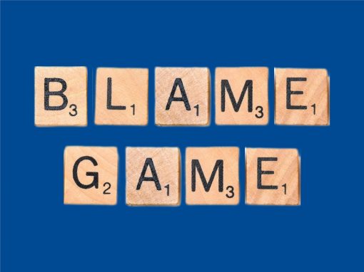 Schluss mit dem „blame game“!