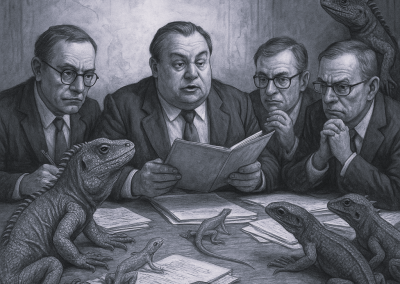 Von Eidechsen und Bürokraten – ein Traum